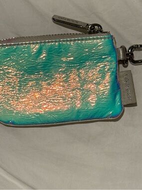 lululemon athletica Iridescent Teal Card & Key Holder